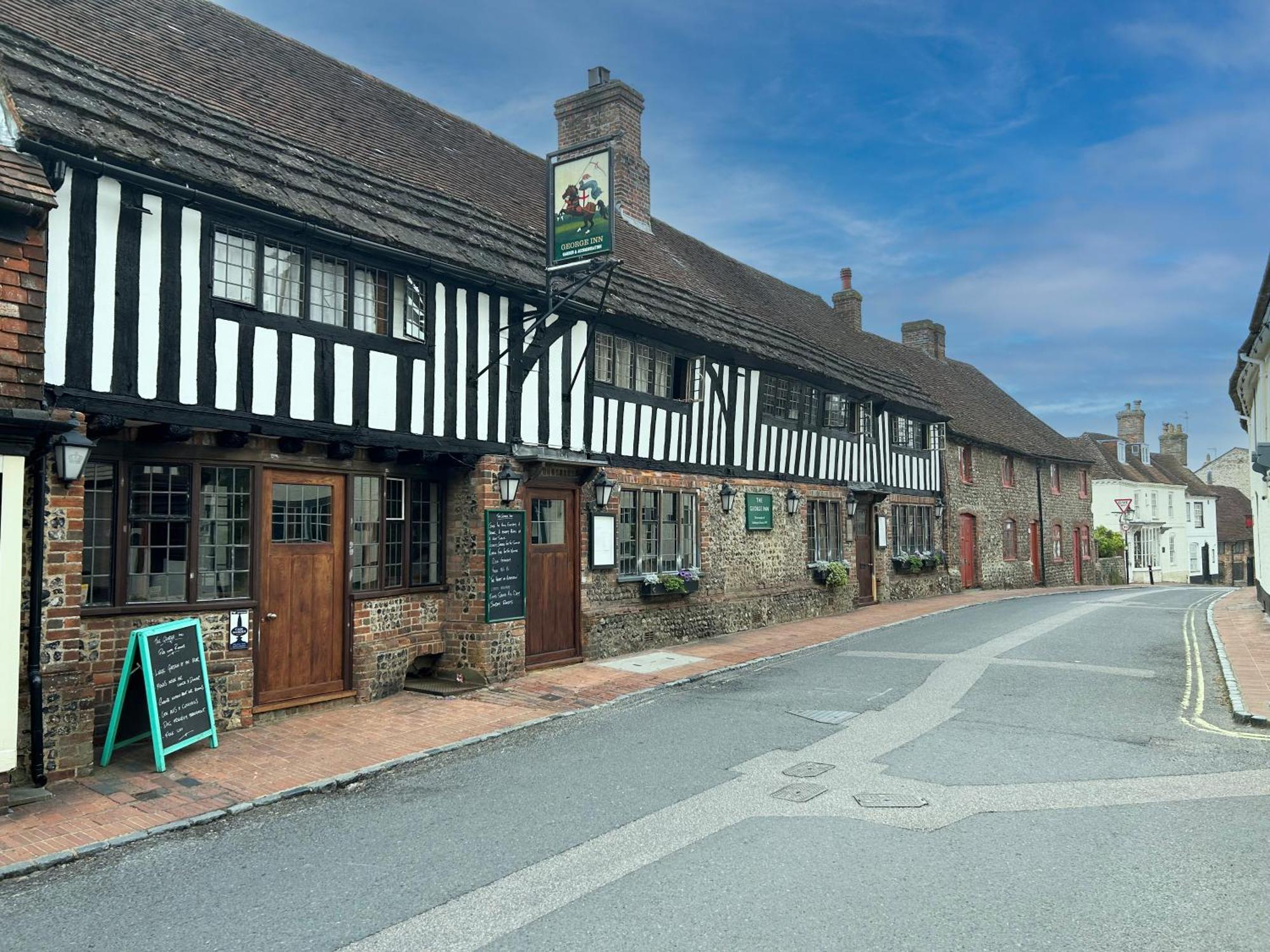The George Inn Алфристън Екстериор снимка